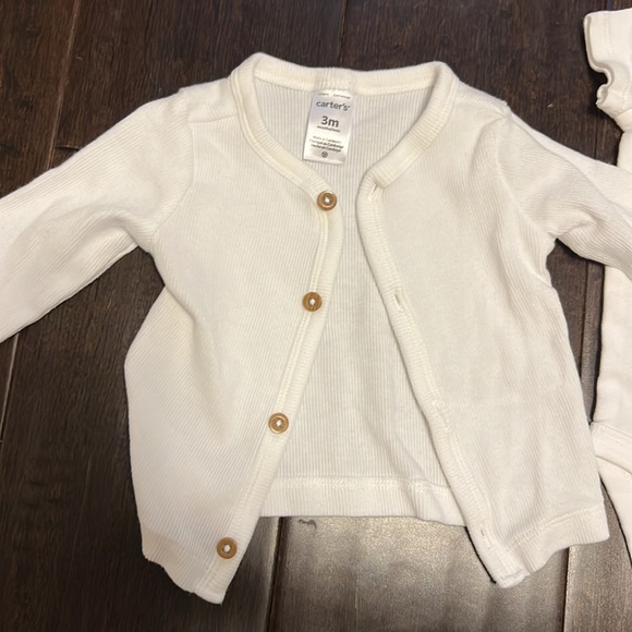 Carters Gender Neutral Precious So Little So Loved 3 piece outfit! - Picture 4 of 10